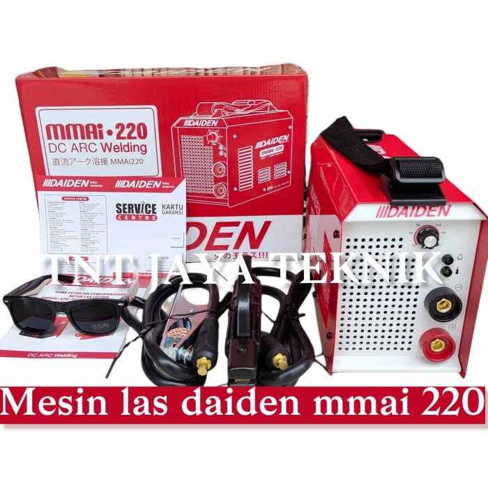 Mesin Las Daiden Mmai 220 / Travo Las Inverter Daiden 200 Amper