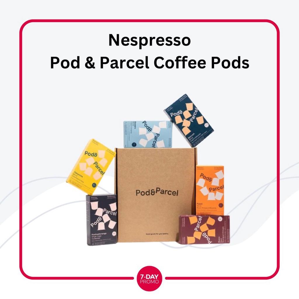 Nespresso Parcel Coffee Capsules Kopi 10 Kapsul