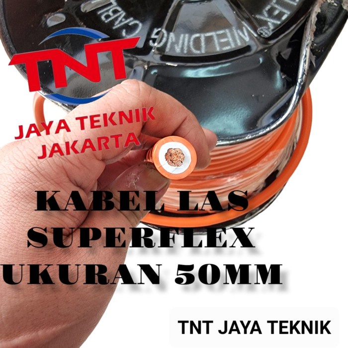 Kabel Las Super Flex 50Mm / Kabel Las Superflex 50 Mm