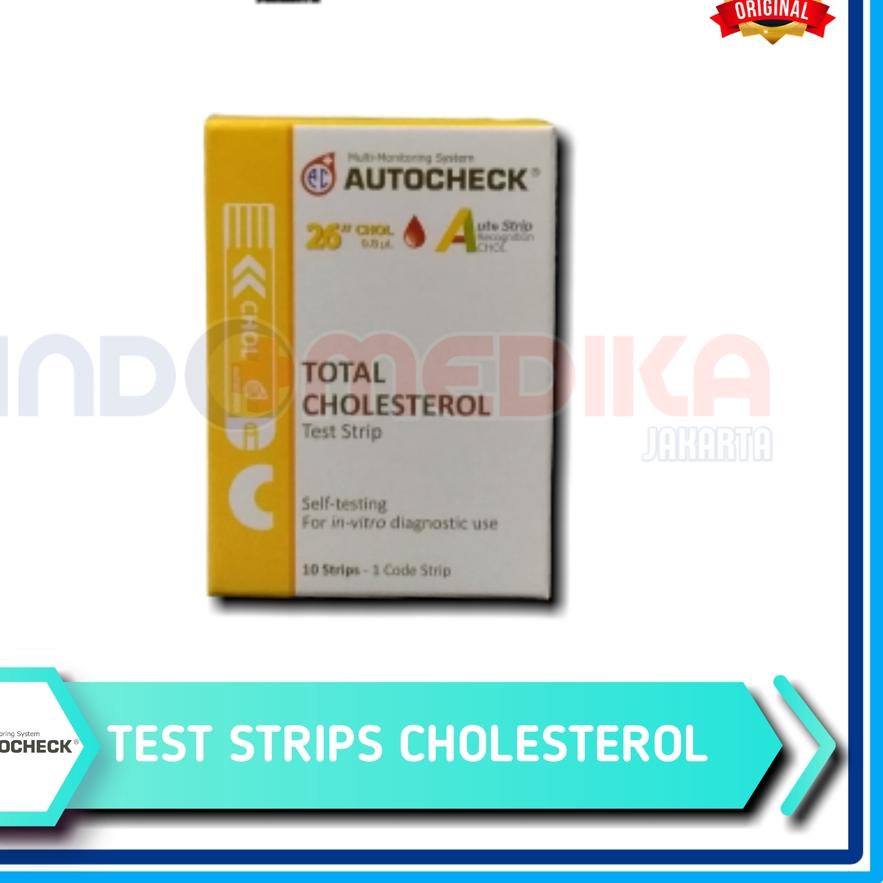 ➶ Strip  Kolesterol Autocheck  / Strip Cholesterol  AutoCheck / Autocheck Cholesterol ♡