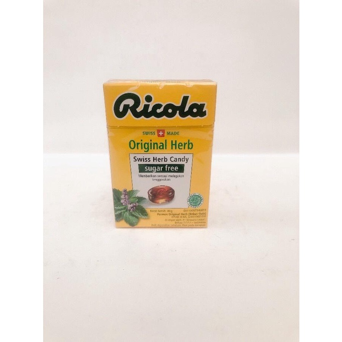 

Ricola Candy Original Herb Sugarfree 40g