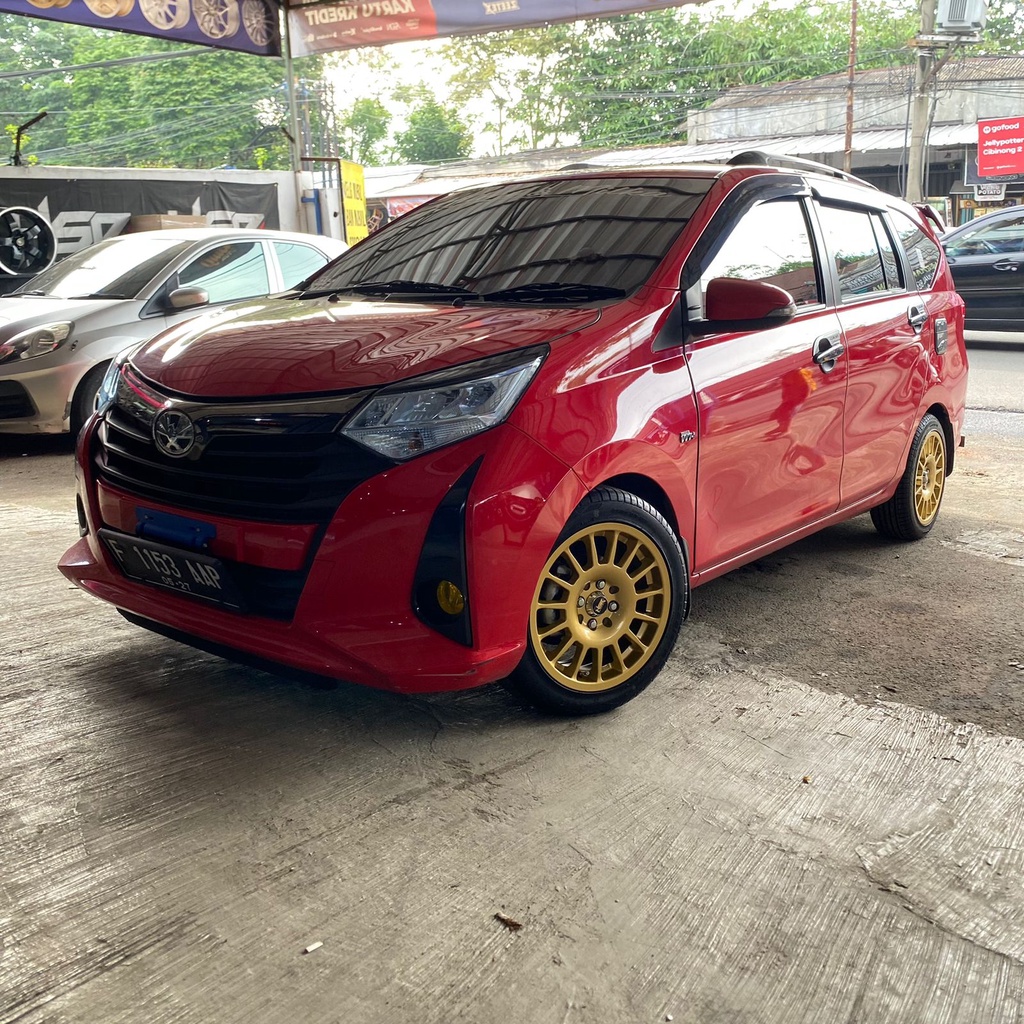 PAKETAN VELG BAN CAYLA R16 BAN ACCELERA 185/55 R16 HSR TAKASAKI GOLD