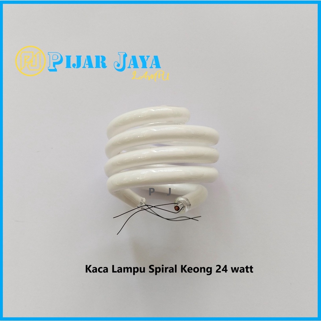 Kaca Lampu Spiral 24 watt Keong Triband Ulir 24w + Bubble Wrap