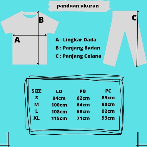 Setelan Piyama Dewasa | Piyama Baju Tidur Wanita | Setelan Piyama Lengan Pendek