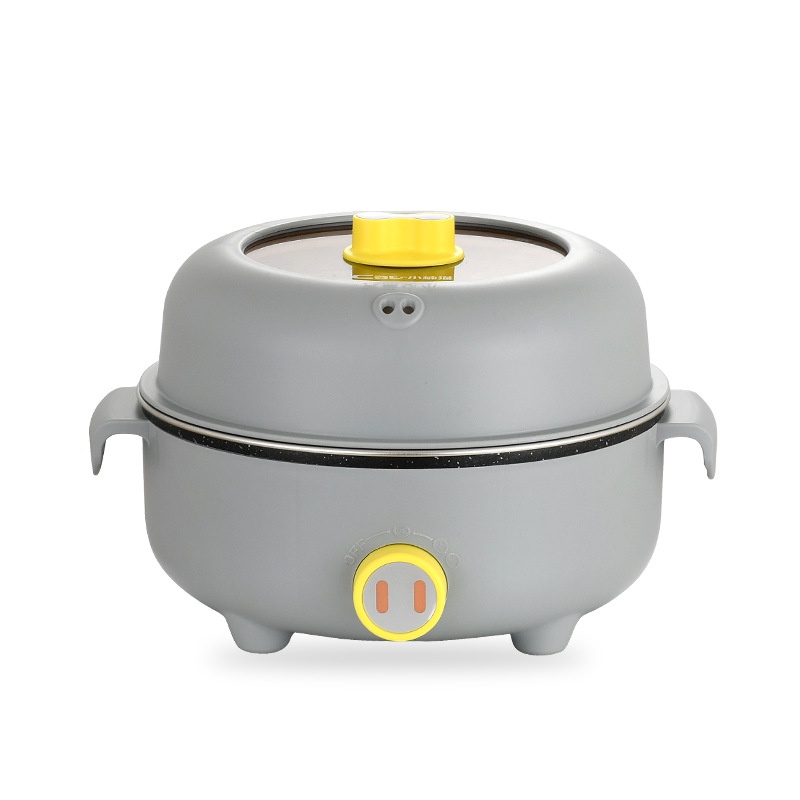 Gobra ♕ LS-1380 Panci Multi Purpose Cooking Pot 26cm 1000w Panci Listrik Elektronik Import