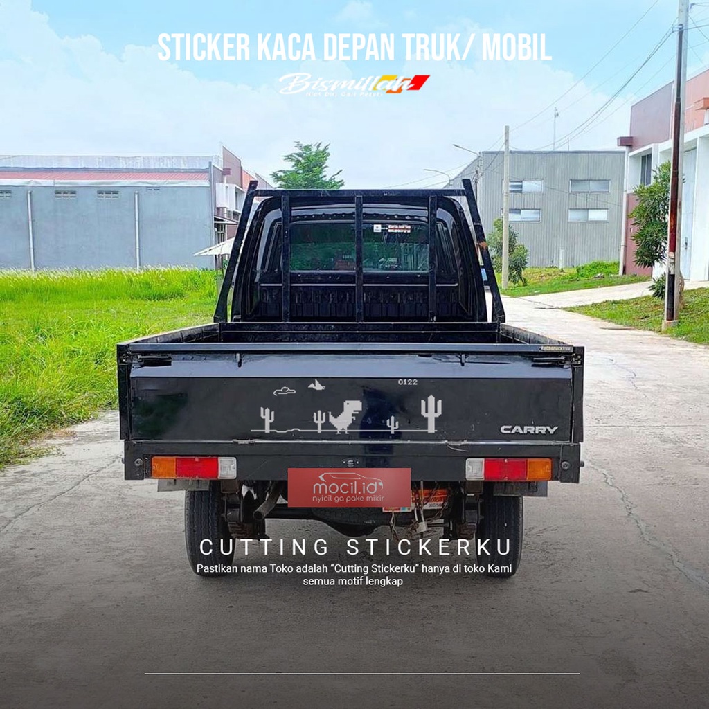 Cutting Stiker No Internet Dino Game Variasi Motor Mobil Sticker Timbul Keren Nyala Dasbor Spakbor Visor Body Kaca Helm Laptop Hologram Reflective Tahan Air Bodi Samping Scoopy Vario Beat Nmax Pcx Vespa Aesthetic Windshield Gamer Unik Keren Viral Trend