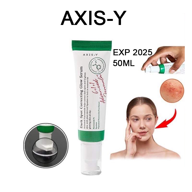 [TERMURAH] AXIS-Y Dark Spot Correcting Glow Serum 50ml - KOREA ORIGINAL Penghilang Flek Hitam Mencerahkan Kulit
