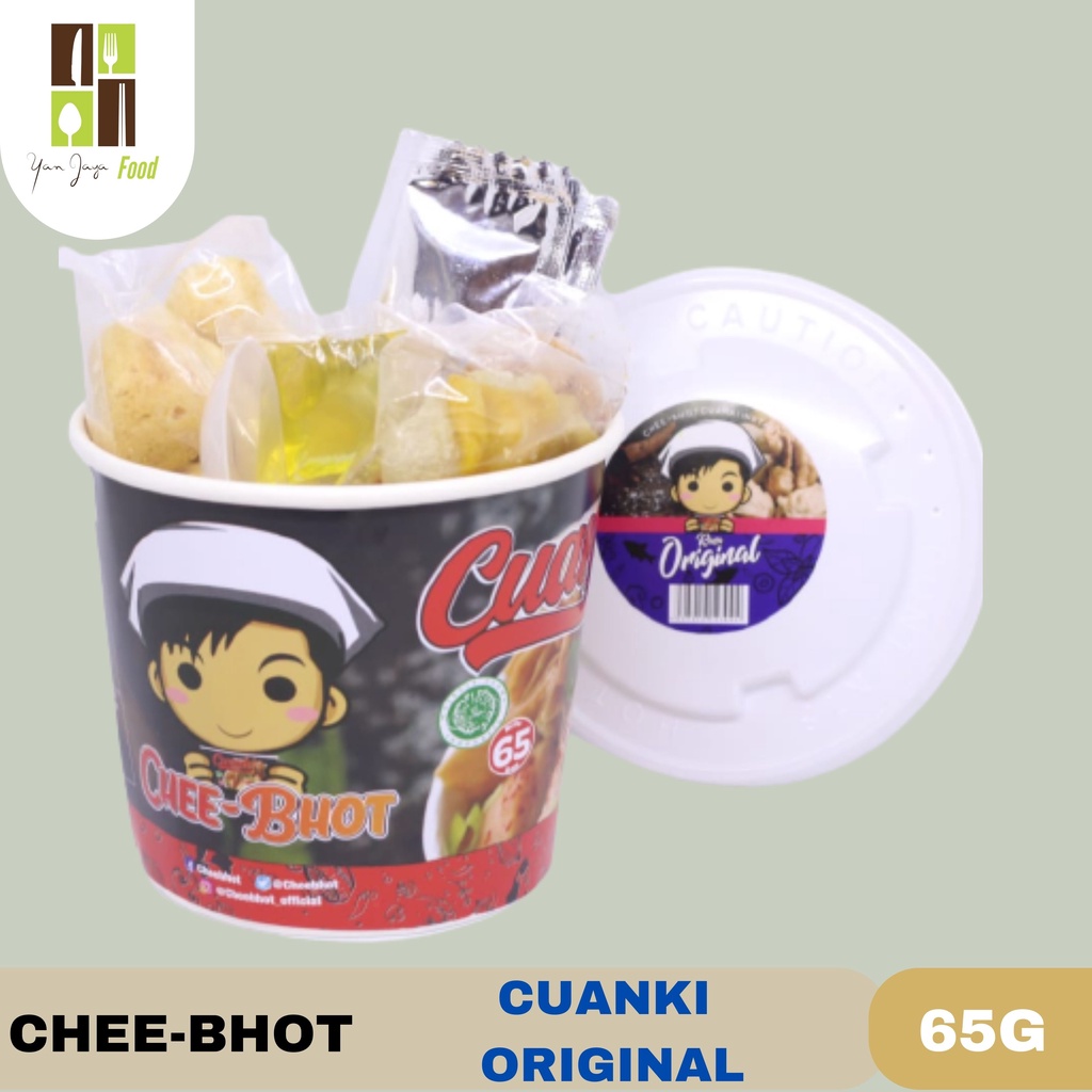 Chee-Bhot Cuanki Kuah/Cuanki Instan/Siap Saji/Tinggal Seduh/ Khas BandunG/ Oleh Oleh Bandung 65g