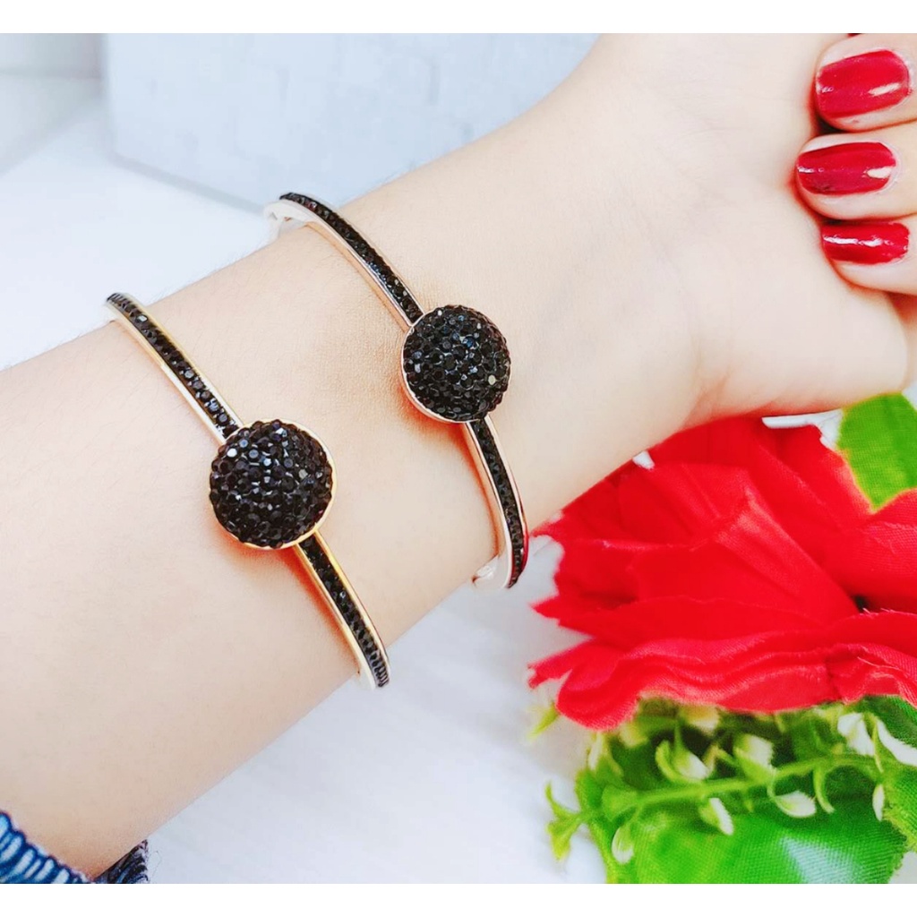 Gelang Titanium Mata Full Perhiasan Wanita Jewelery 1340