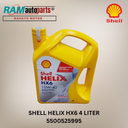 SHELL HELIX HX6 10W-40 ORIGINAL 4 LITER