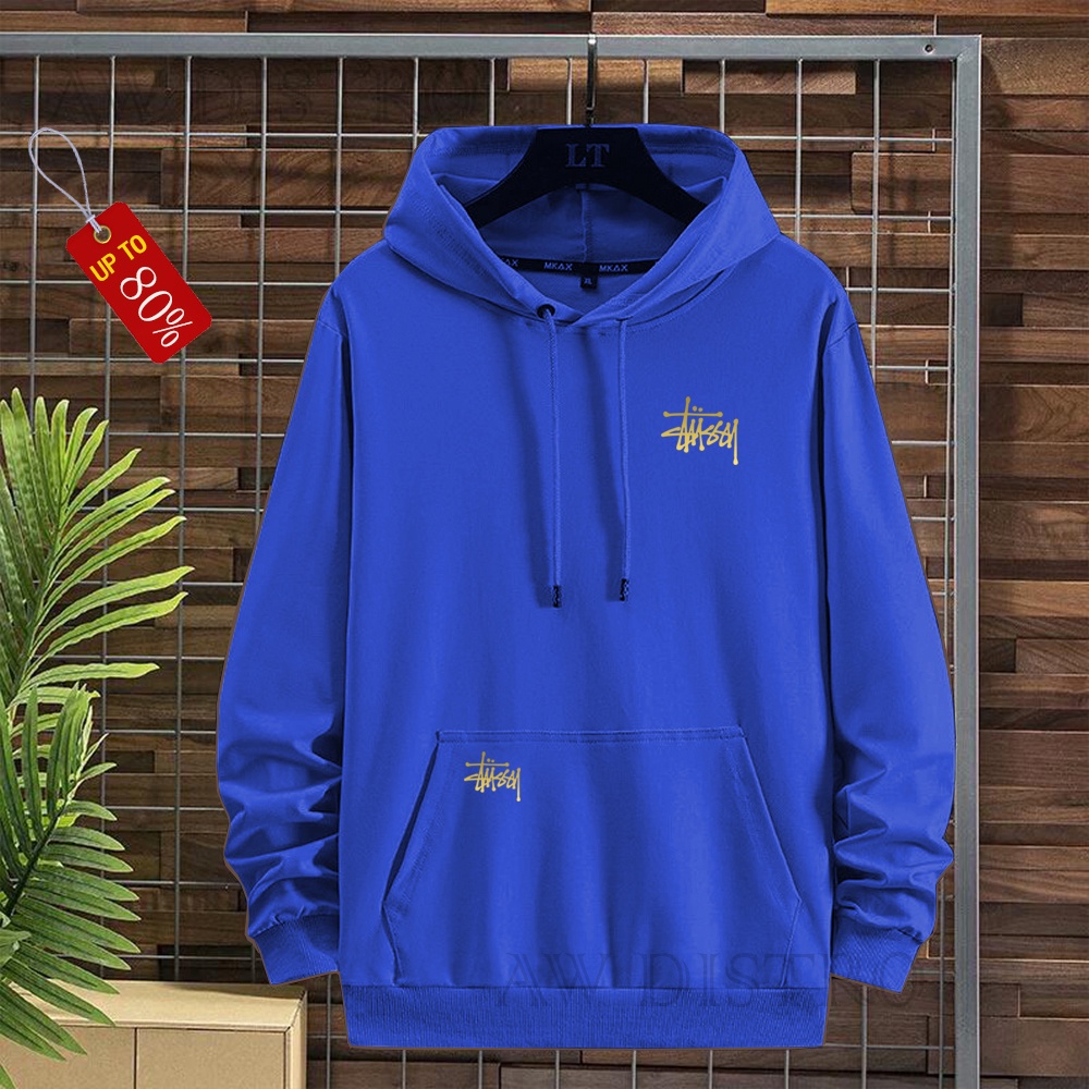 COD Promo Termurah Sweater Hoodie Modern A.B STS Text Gold Premium Quality