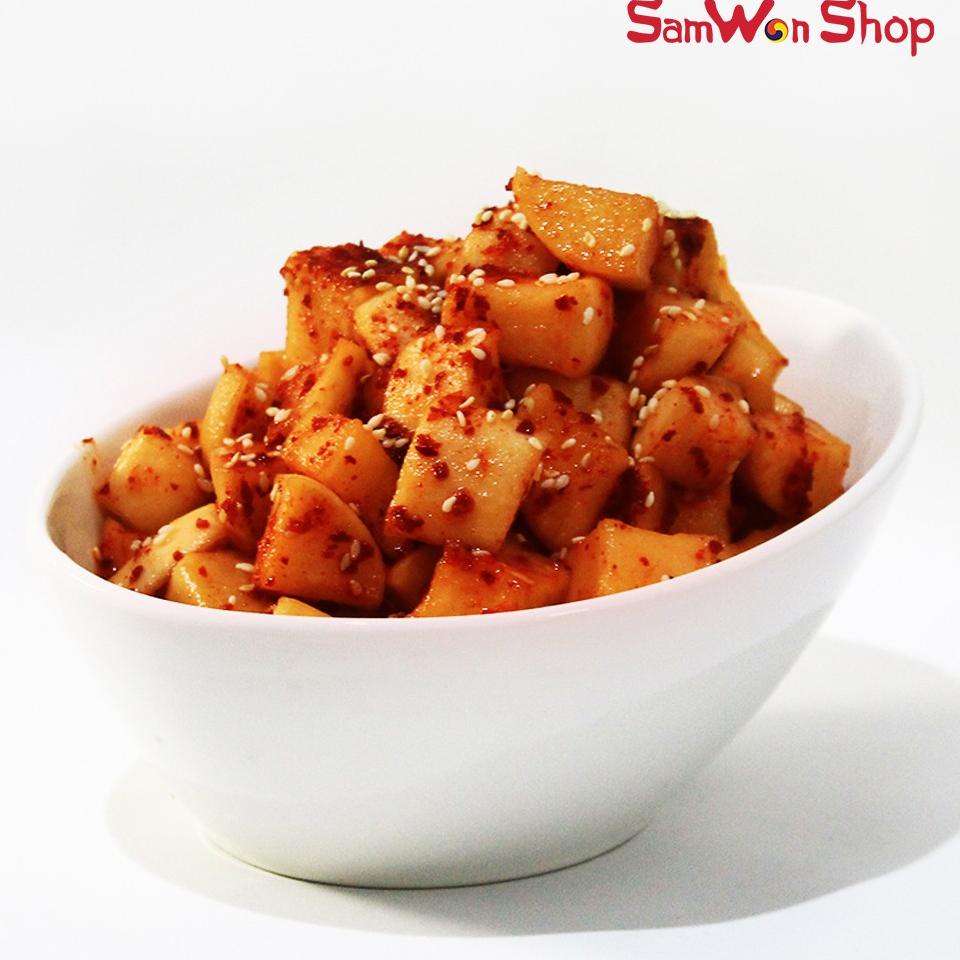 

[Terkece Se-RI] SAMWON KIMCHI LOBAK FRESH 250 GR - FRESHLY MADE ORIGINAL KOREAN FOOD MAKANAN KOREA RASA LEZAT
