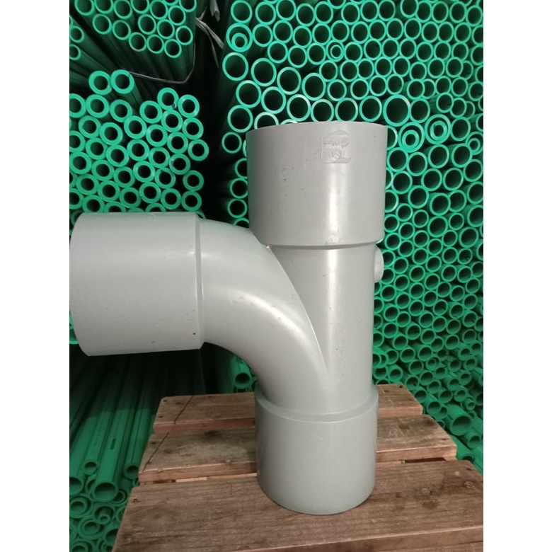 Large Radius Tee PVC 4" AW CM / Tee Way 90' CM 4" AW / Tee Way 4" AW / Tee W 4 Inch AW
