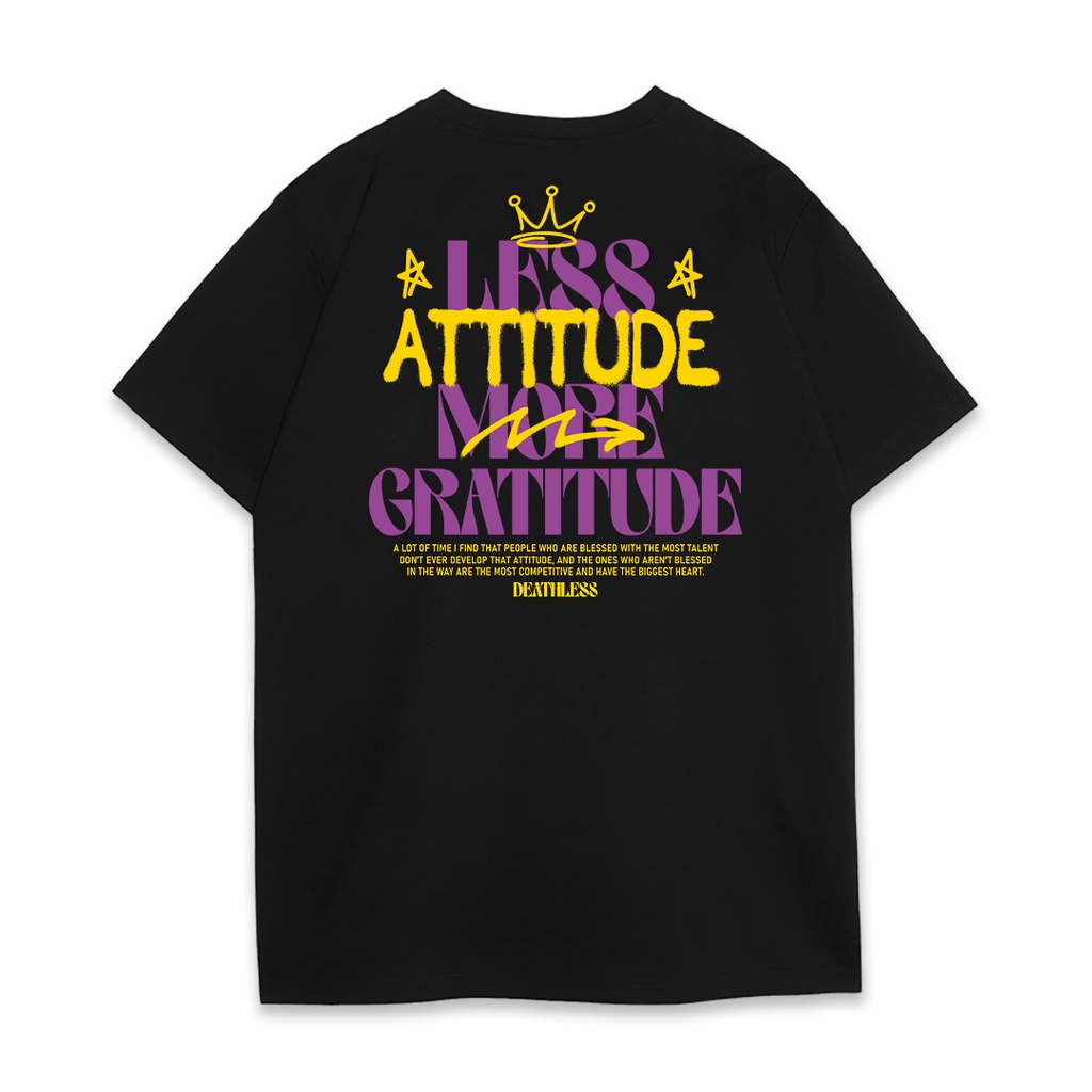 DEATHLESS KAOS | ATTITUDE | ABSTRACT SERIES Baju Tshirt