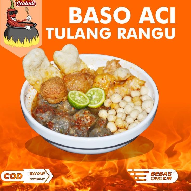 

12.12 MALL BASO ACI TULANG RANGU 10 Biji KOMPLIT TERMANTAP KHAS GARUT CIRAWANG MURAH ENAK PEDAS VAKUM RAPAT