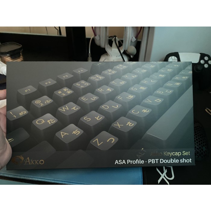 Best Seller Akko Black & Gold Asa Profile