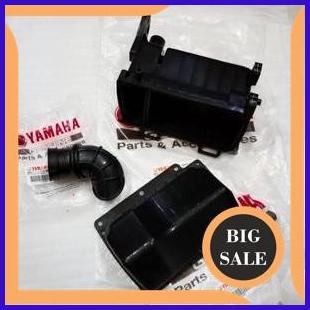 Box rumah filter tutup karet filter set Mio sporty Smile 5TL Asli ori yamaha 1M4R23 perkakas