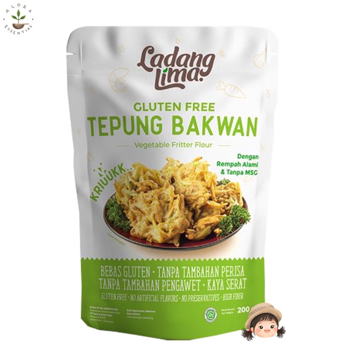 Ladang Lima Tepung Bakwan 200gr - Tepung Bakwan Goreng