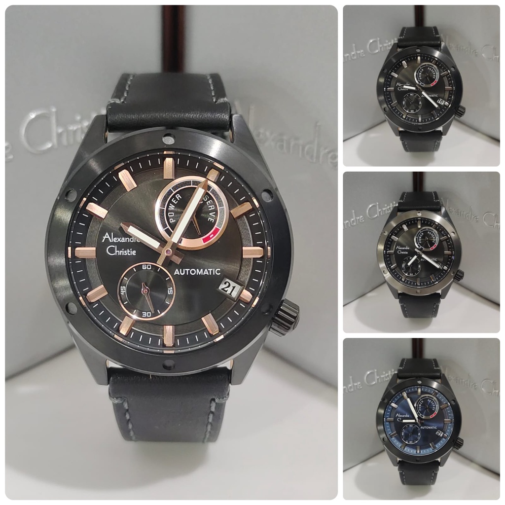 Jam Pria Alexandre Christie AC3046 AC 3046 Automatic  Original Garansi Alexander Christie
