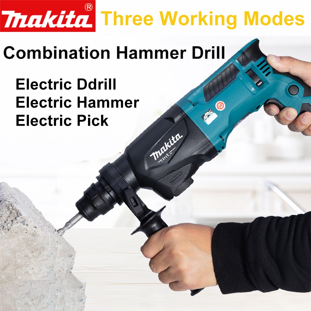 ROTARY HAMMER MAKITA MT 8701 B / BOR DRILL 3 FUNGSI MURAH