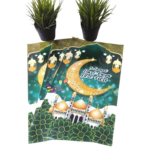 

Plastik Bingkisan Lebaran Idul Fitri / Goodie Bag Lebaran (24 X 45 Cm)