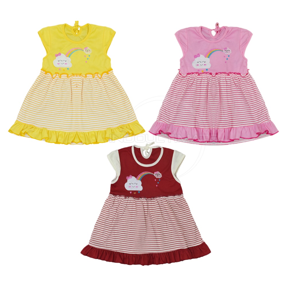 Dress Bayi Perempuan Pakaian Pesta Bayi Balita Perempuan TRS-190 Baju Bayi Perempuan Rok Bayi Tutu Setelan Bayi Perempuan Baru Lahir Baju Terusan Bayi Newborn Baju Anak Perempuan