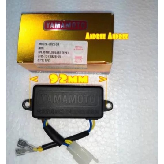 AVR Genset Segi Petak dgn Carbon Brush utk mesin Bensin 1500 2500 3000 4000 watt 152 154 156 GX110 G