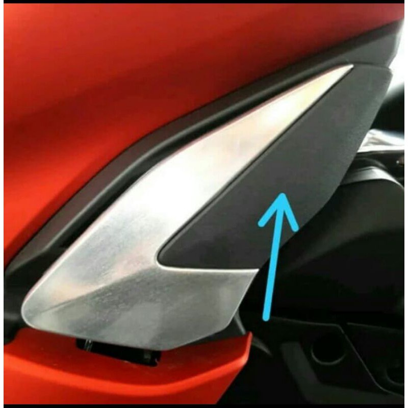 Cover Step Arm Outer L Kiri Cover Pijakan Kiri PCX 150 K97 Asli AHM 50742K97T00ZA