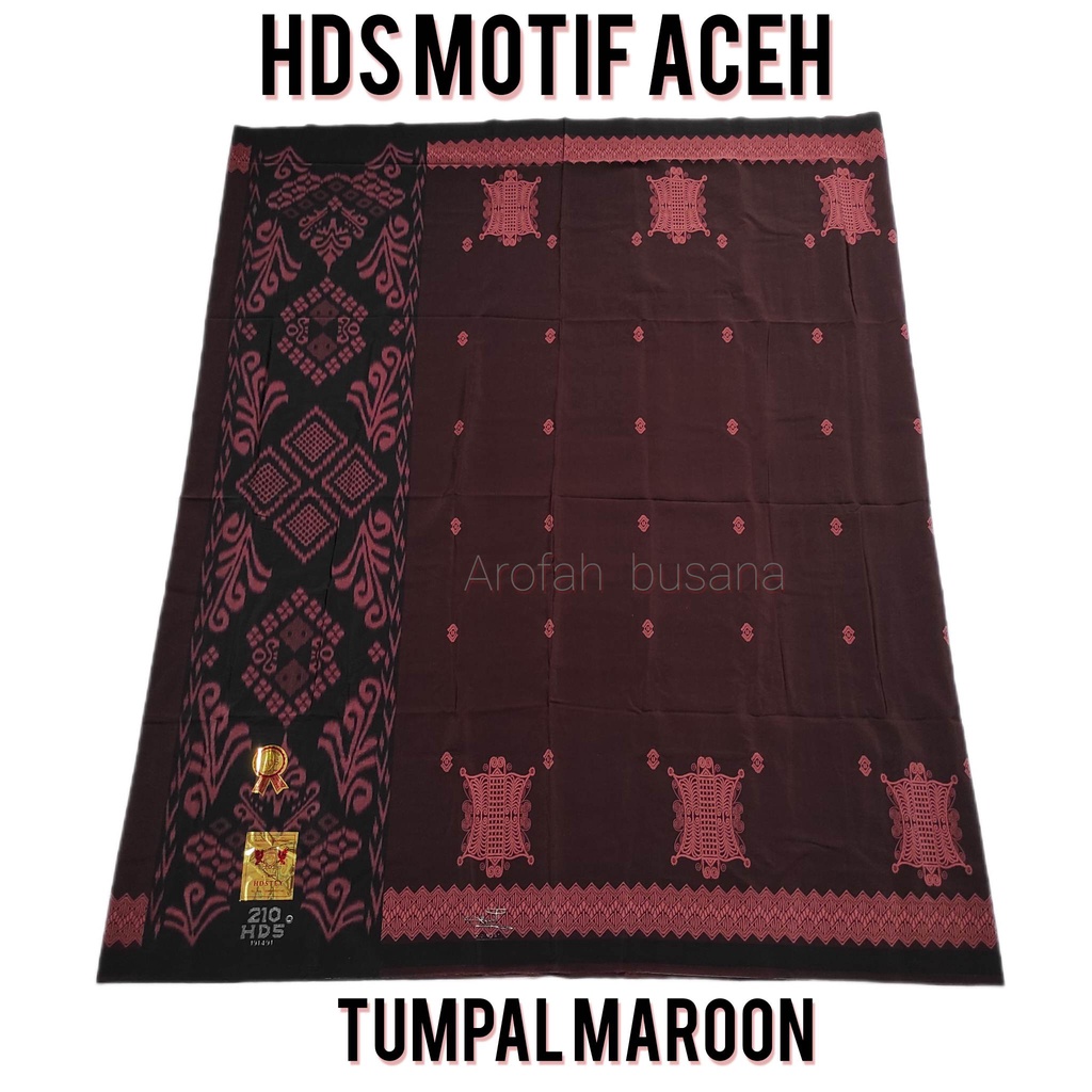 SARUNG HDS MOTIF ACEH TERBARU 2023 PALING BEST SELLER DARI BAHAN SANWOS