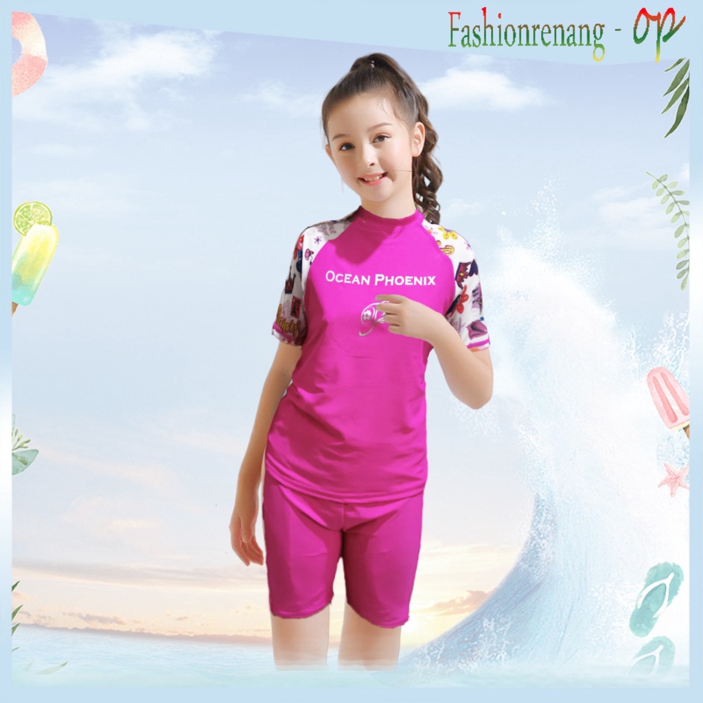 RB L8501 Baju Renang Anak/Baju Renang Anak Cowok/Baju Renang Anak Cewek/Baju Renang Import