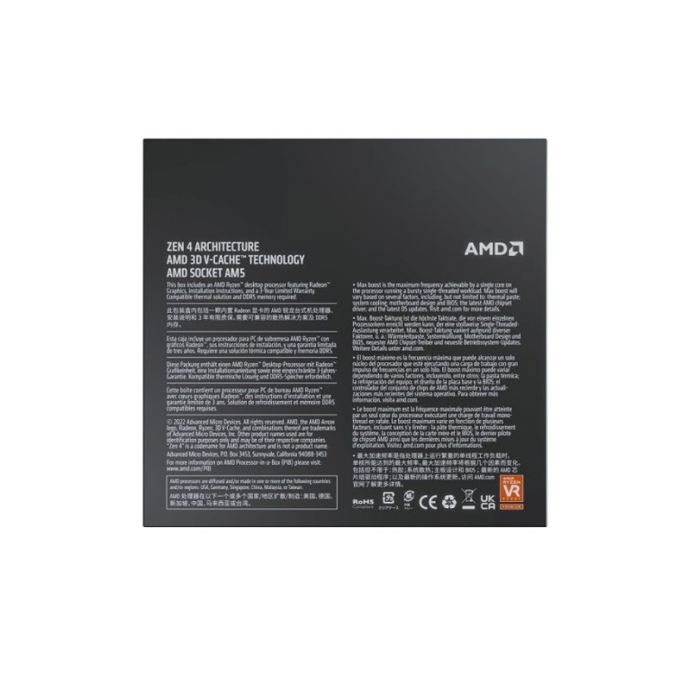 PROCESSOR AMD AM5 Ryzen 9 7950X3D | 4.2Ghz Up To 5.7Ghz