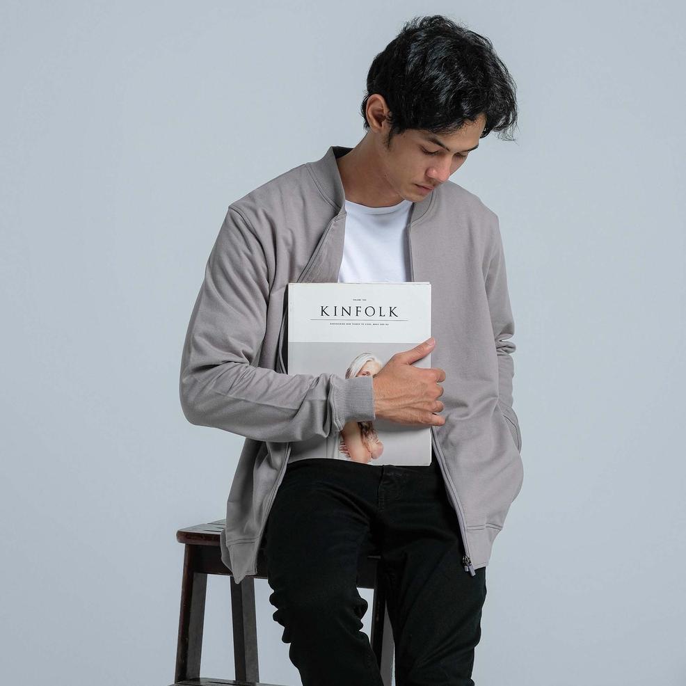 STOK TERBARU JB Jacket Bary Taupe