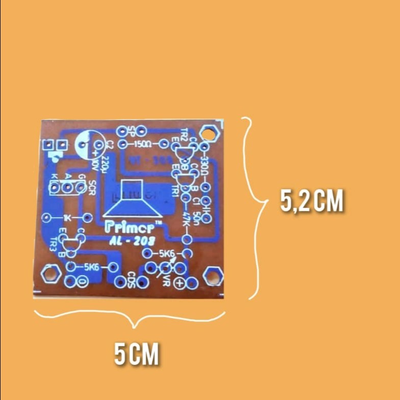 PCB Light Control Alarm (AL 208)