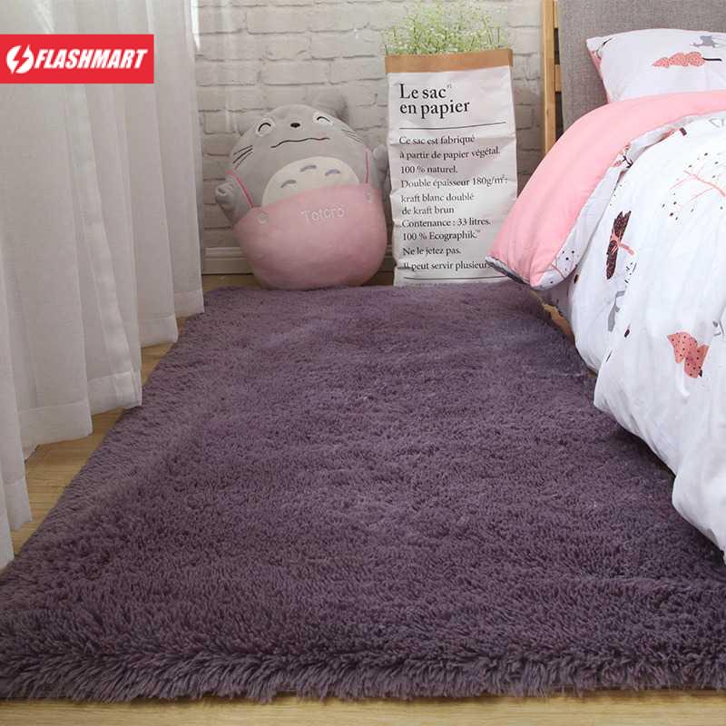 Flashmart Karpet Matras Bulu Non-Slip Living Room Rug 60x120cm - DE2002