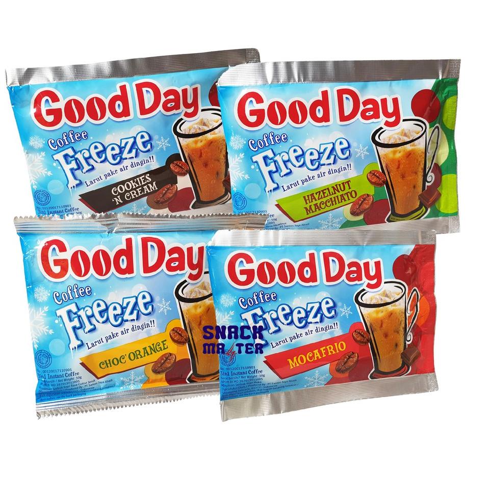 

Terbaru Kopi Good Day Ice Freeze Renceng - Netto 10 Bks x 30 gr