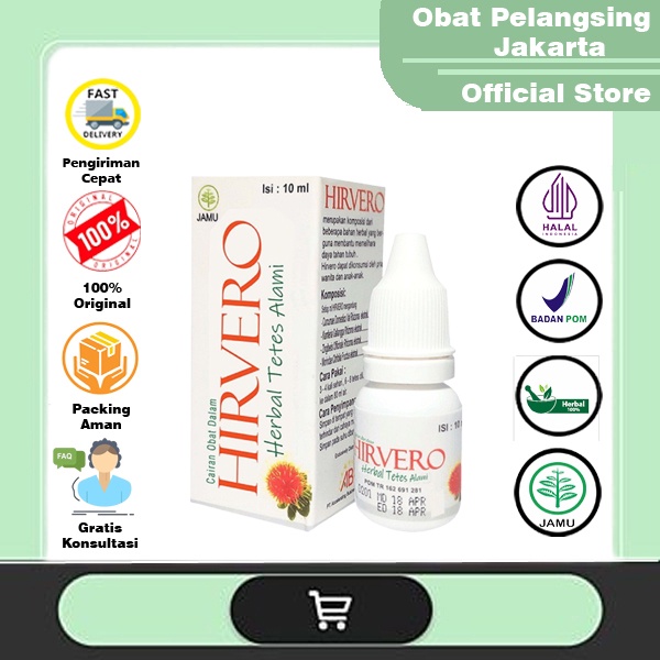 BISA COD | New Hirvero Original Herbal Anti Bakteri, Virus, & Kuman - Produk PT. ABE Asli 100% Origi