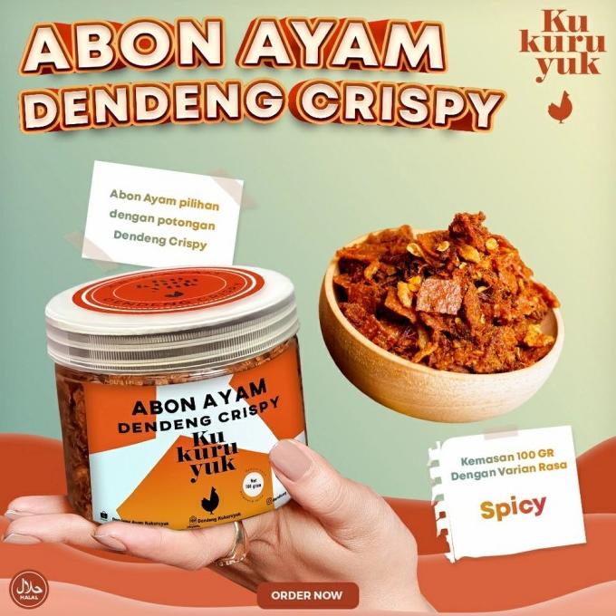 

<<<<<] Abon Dendeng Ayam Crispy 100 Gr