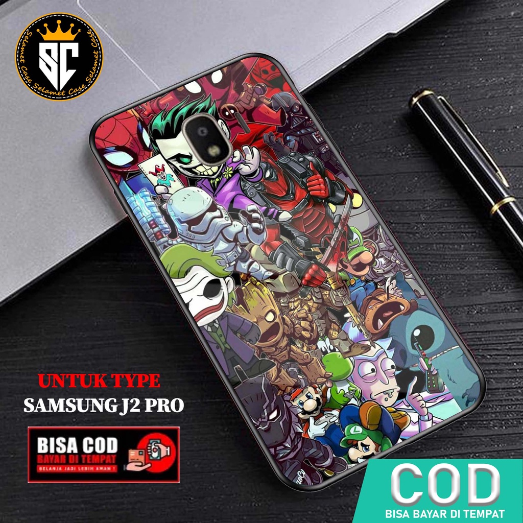 Case Samsung J2 Pro Casing Samsung J2 Pro Selamat Case [STKER] Case Glossy Case Aesthetic Custom Cas