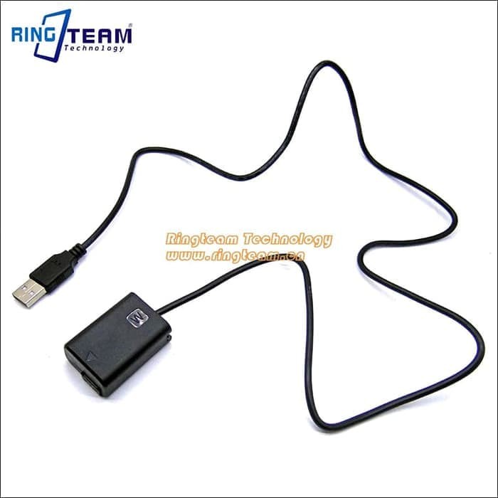 Simple AC-PW20 USB cable NP-FW50 dummy battery Sony Alpha Nex