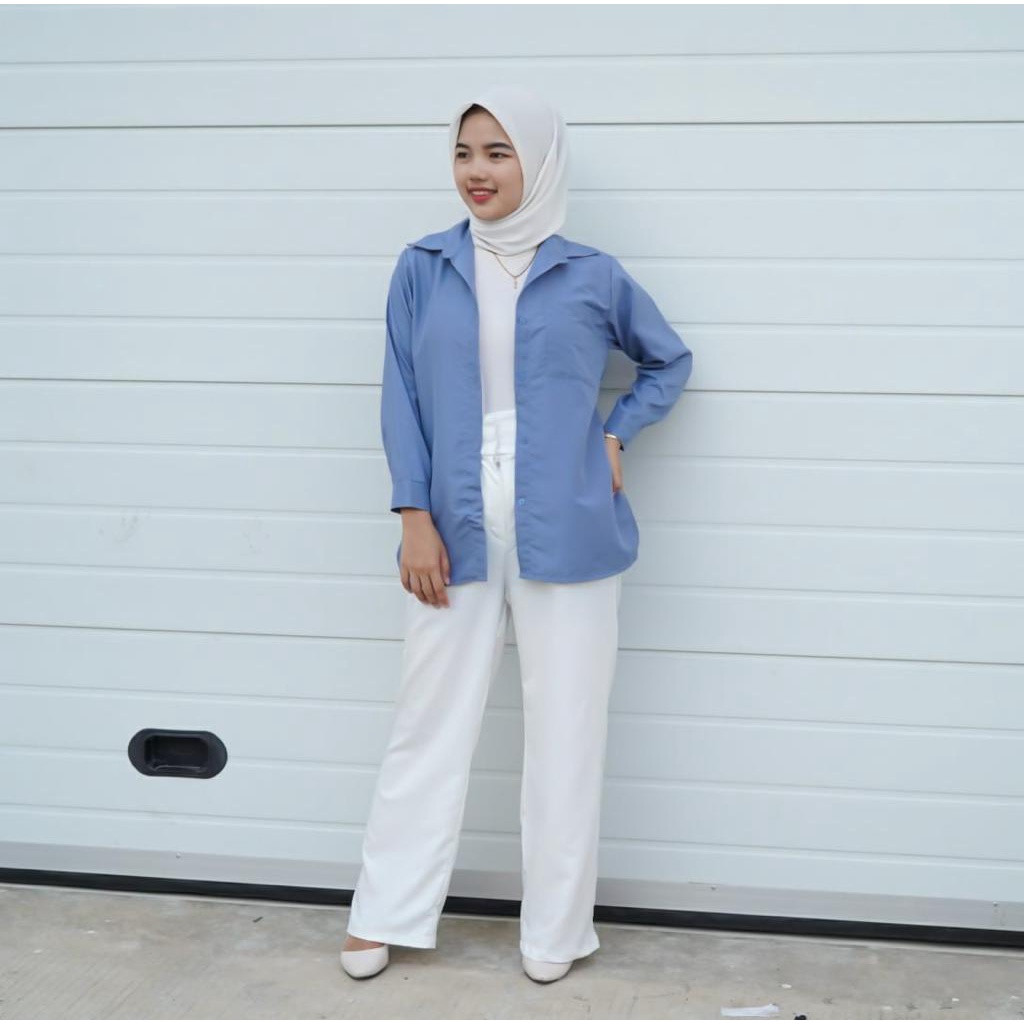 BEFAST - ZFS OOTD WANITA OUTER LALISA / HERRA POCKET OUTER TOP / Fashion Wanita Kerja Casual / Outer Polos Formal / Outfit Daly Wanita Remaja ABG Trendy / Blazer Lengan Panjang Terlaris / OOTD Style Wanita Hijab