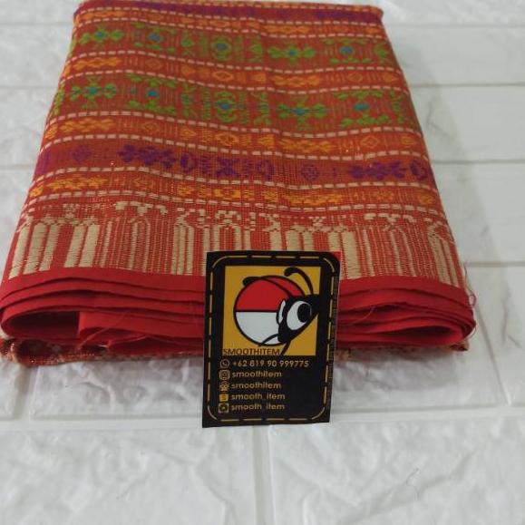 Restock Kain songket asli kain batak medan kain tari baju tradisional