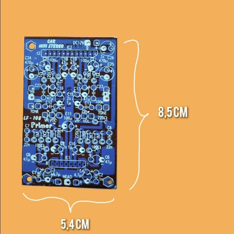 PCB Car Hifi Stereo (LF 108)