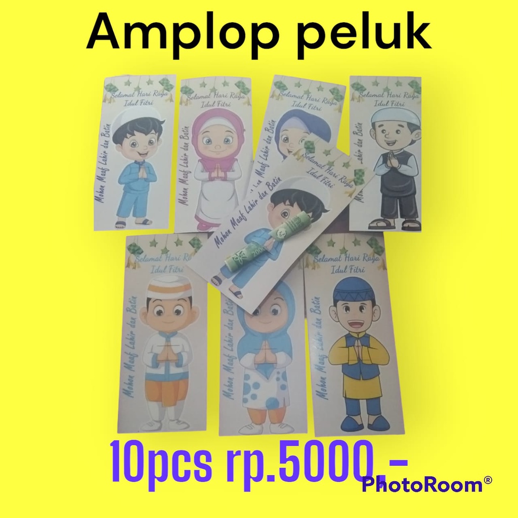 

angpau/amplop peluk viral isi 10pcs