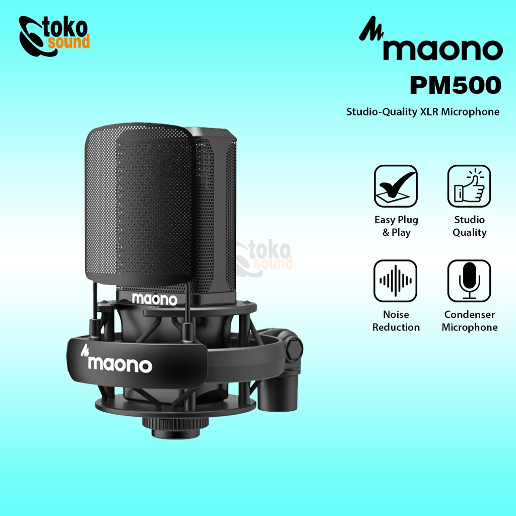 Maono AU-PM500 Professional Large Diaphragm Microphone