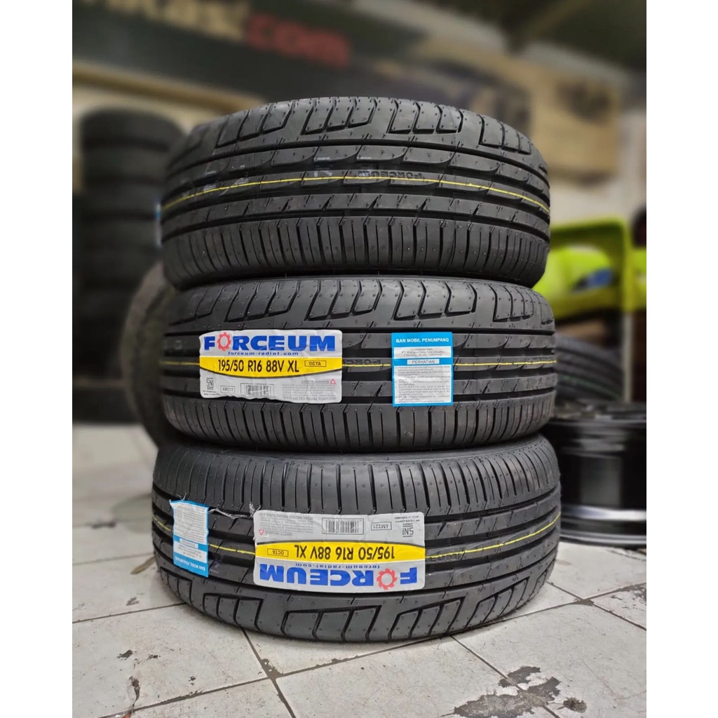 Ban Forceum 195/50 R16 untuk Jazz, Freed, Brio, Vios, dll ban mobil 195 50 r16 forceum octa