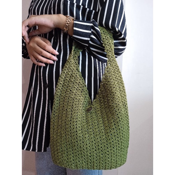 Tote bag rajut