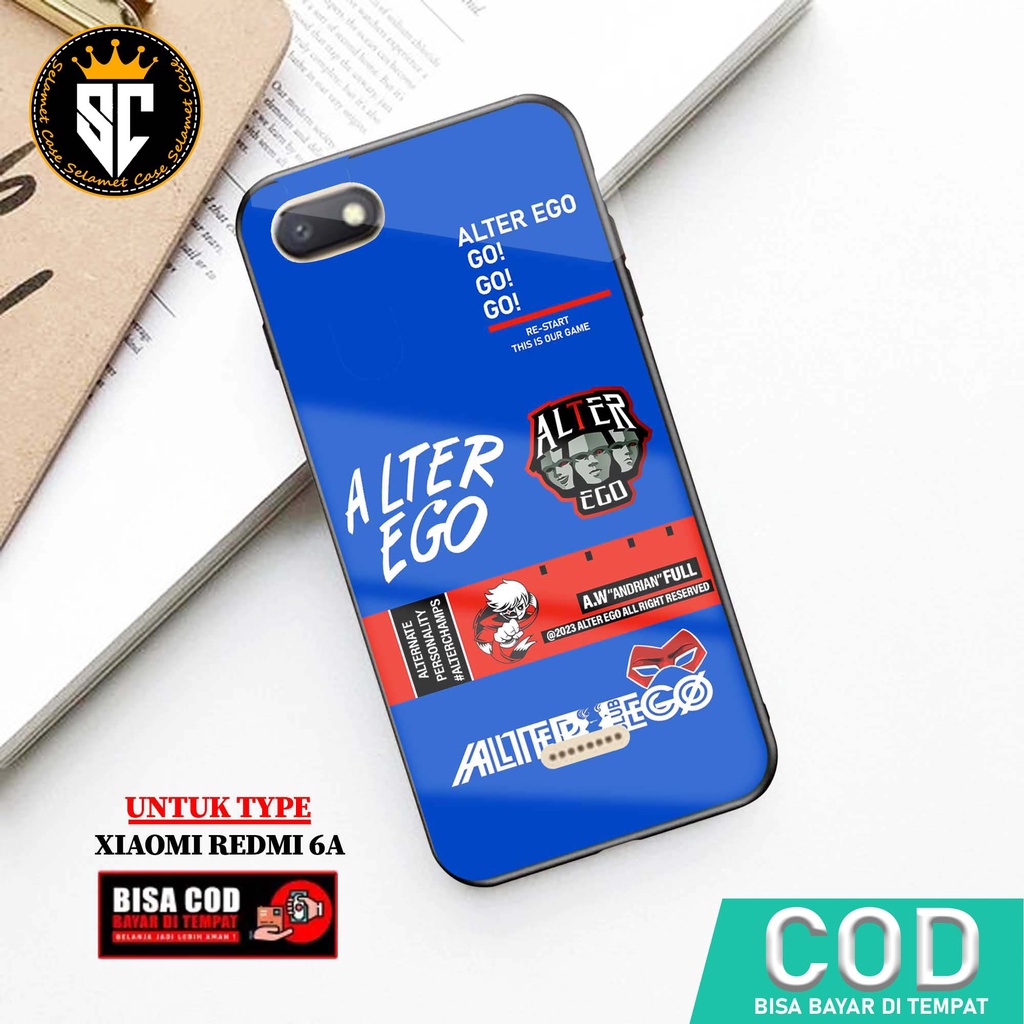Case Xiaomi Redmi 6A Casing Xiaomi Redmi 6A  Selamet Case [ALRE] Case Glossy Case Aesthetic Custom C