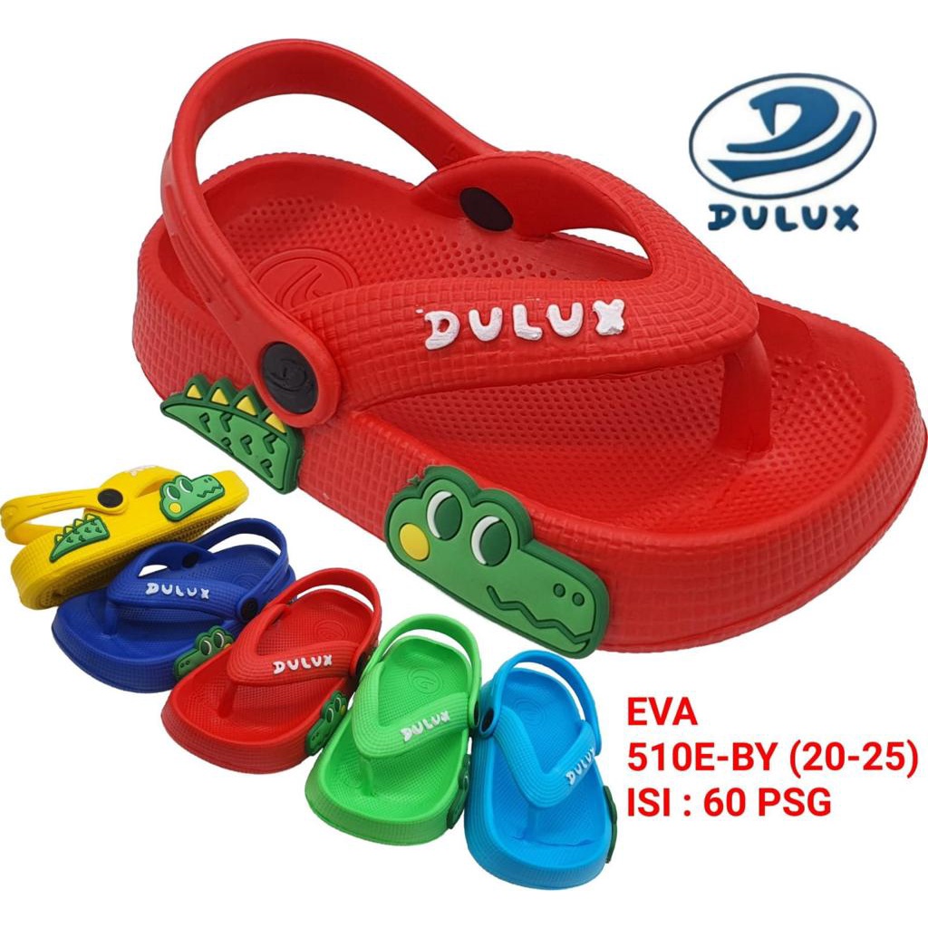 Sandal anak laki Model Japit NEW Crocodile Buaya Lucu DULUX 510E BY