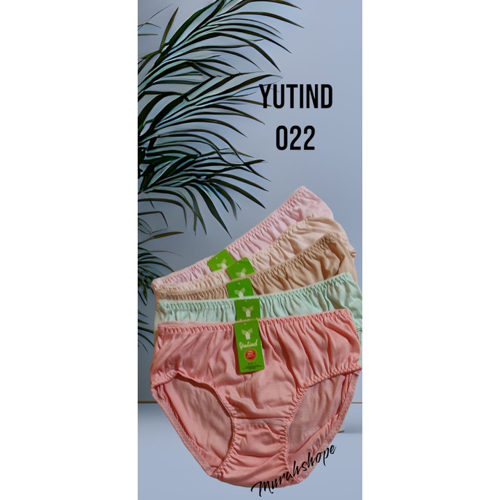 (3Pcs) Celana Dalam Wanita / Yutind 022 / Cd Wanita / Yutind