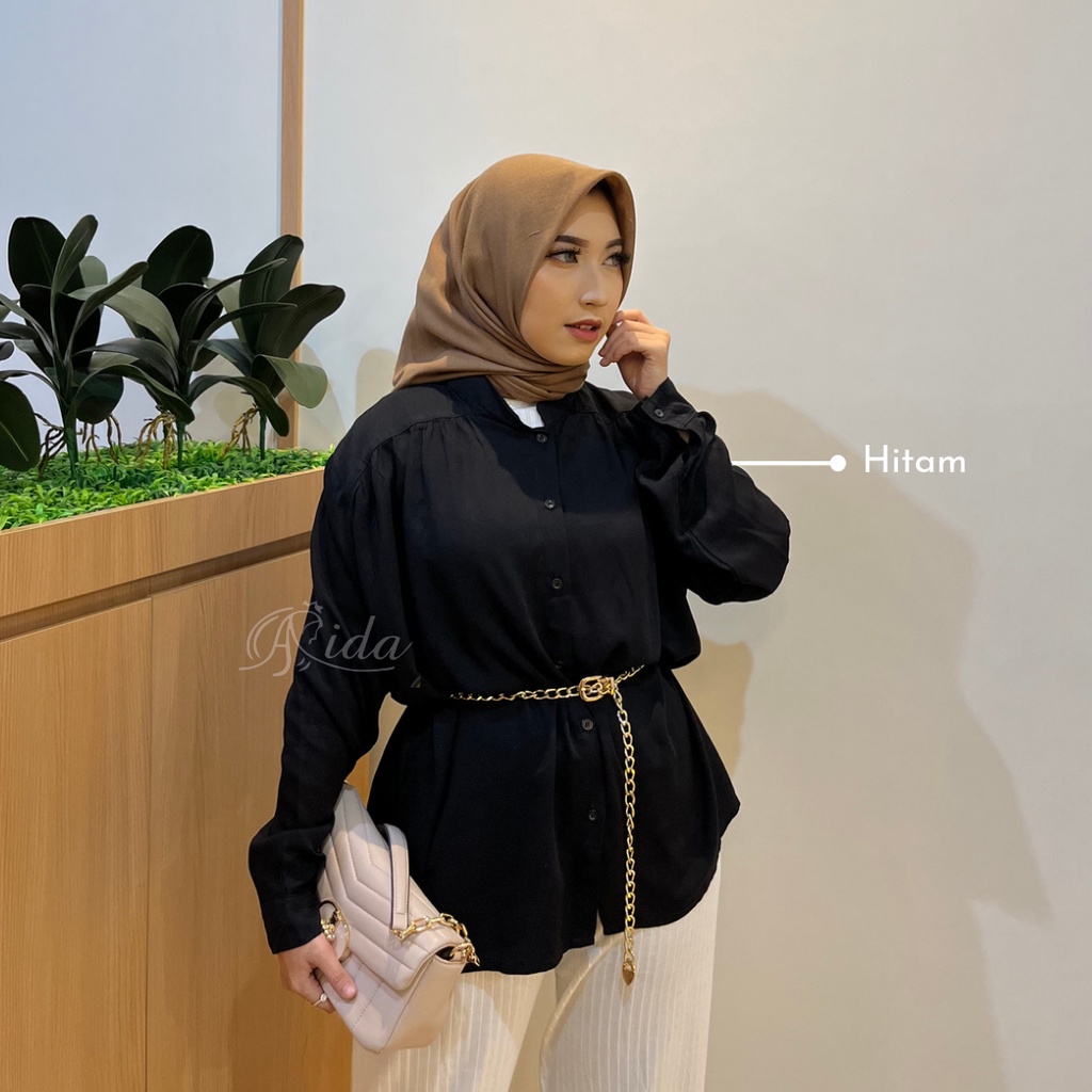 Agnia Blouse Rayon Twill Grade A